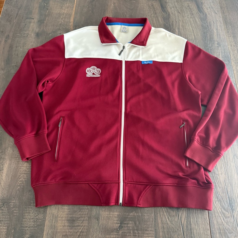 Nike Vtg 70s Style BRS Blue Ribbon Sports Track Jacket XXL Oregon Y2K Pre Jordan